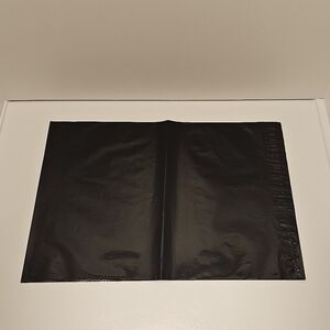 15 - 12" x 15.5" Black Poly Mailers
